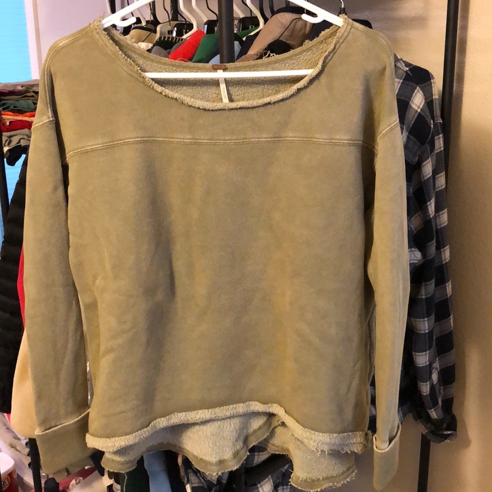 Free People - distressed look - Crew Neck